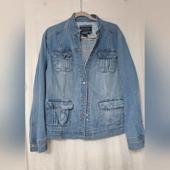 Live a Little Jackets & Blazers - Denim Jacket  XL
